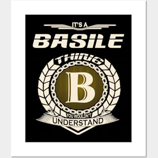 Basile Posters and Art